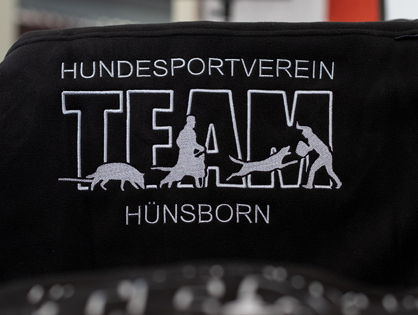 Sportjacke mit Veredelung